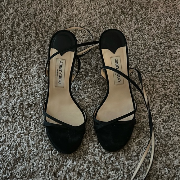 Jimmy Choo Twist Strap Heels - Picture 1 of 4